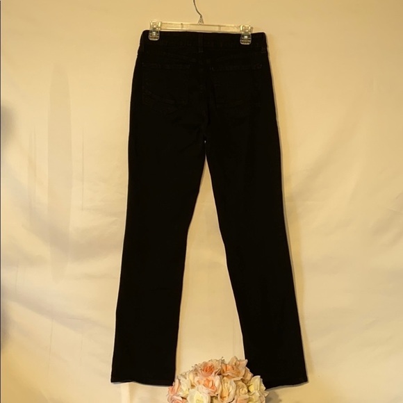 Nydj Black Straight Denim Jean Lift and Tuck Tech. - Picture 3 of 8
